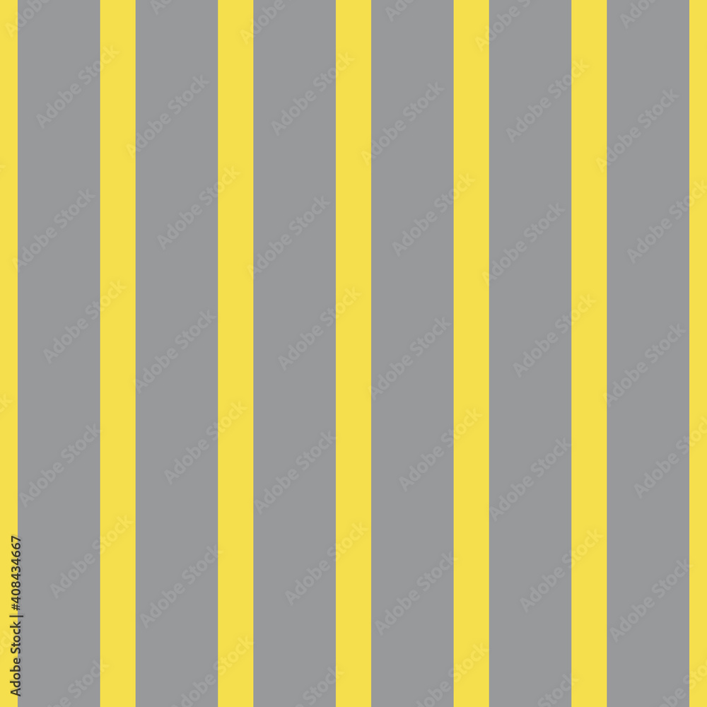 Cute yellow stripes on gray background seamless pattern. Colors of the year 2021. Flat style. Minimalist, simple Cute yellow stripes on gray background seamless pattern. Colors of the year 2021. Flat style. Minimalist, simple