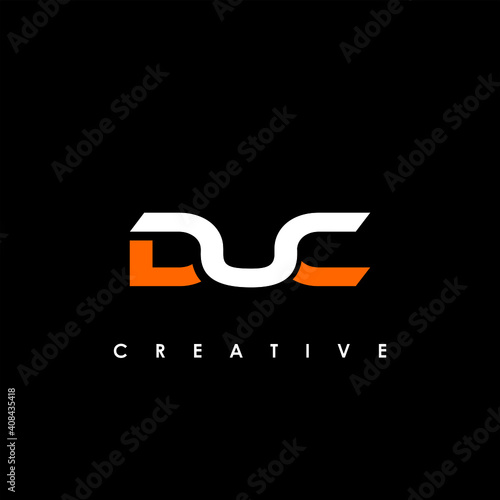 DUC Letter Initial Logo Design Template Vector Illustration photo