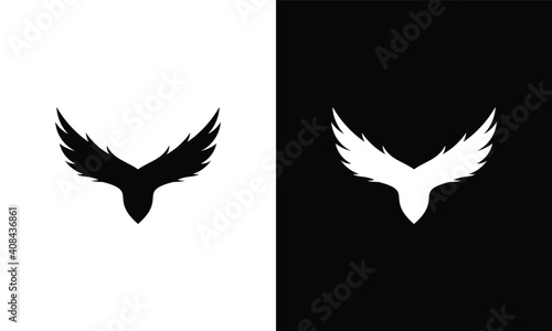 Eagle Bird Logo Vector Template. Business Logo Concept