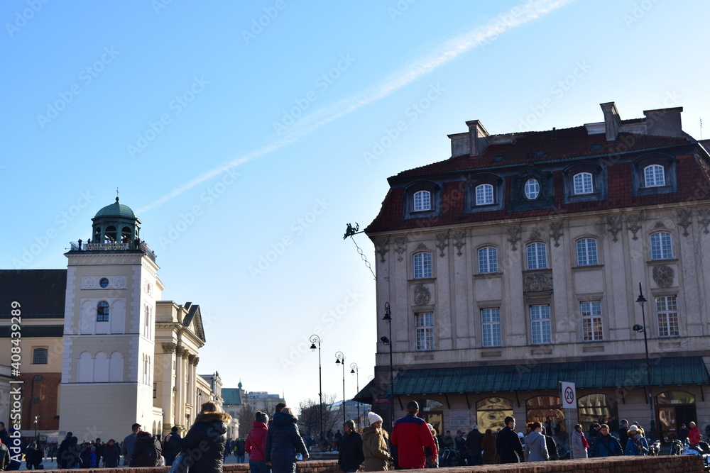 Naklejka premium Old city 