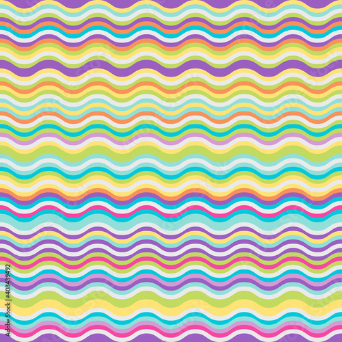 The Colorful Fabric Patterns, Abstract Seamless Colorful Striped Background