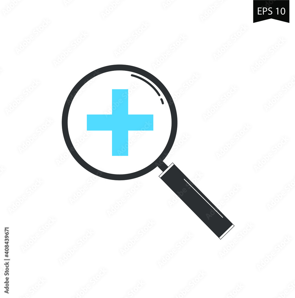magnifying glass on the search magnifying glass on the search