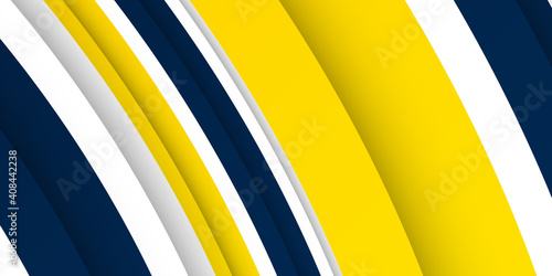 abstract bright blue and yellow wave business banner. 
yellow blue sky rays background. Dark blue orange shiny triangle abstract background vector presentation design with modern and futuristic corp 