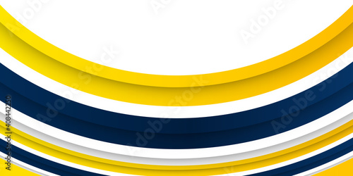 abstract bright blue and yellow wave business banner. 
yellow blue sky rays background. Dark blue orange shiny triangle abstract background vector presentation design with modern and futuristic corp 
