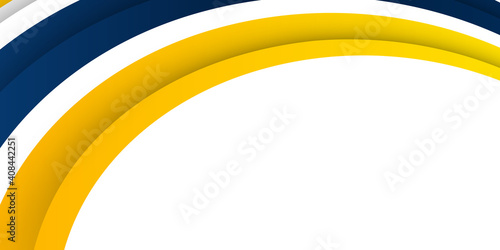 abstract bright blue and yellow wave business banner. 
yellow blue sky rays background. Dark blue orange shiny triangle abstract background vector presentation design with modern and futuristic corp 