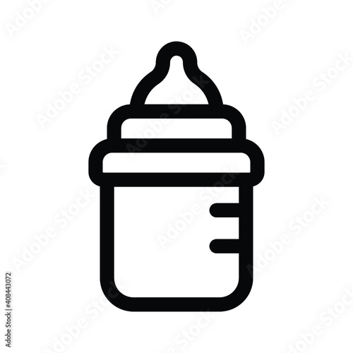 baby pacifier icon vector