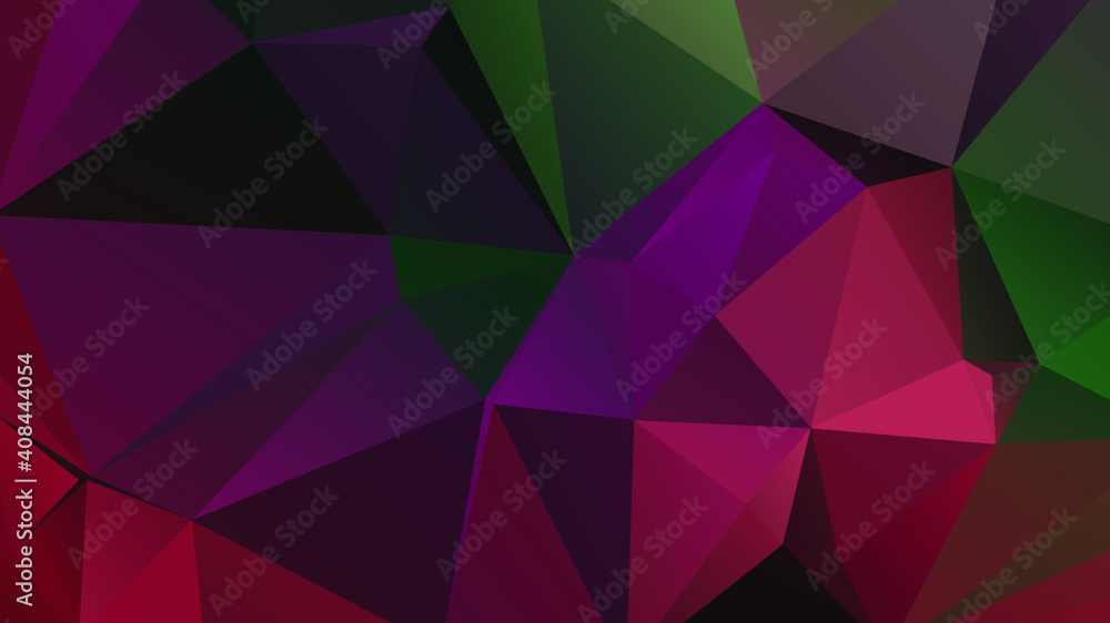 Fototapeta premium Abstract Color Polygon Background Design, Abstract Geometric Origami Style With Gradient. Presentation,Website, Backdrop, Cover,Banner,Pattern Template