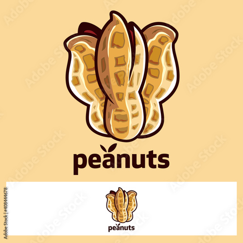 Peanuts Nut Brown Cartoon Vector