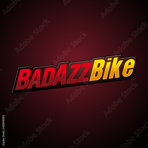 Badazz Biker Ride Emblem Logo