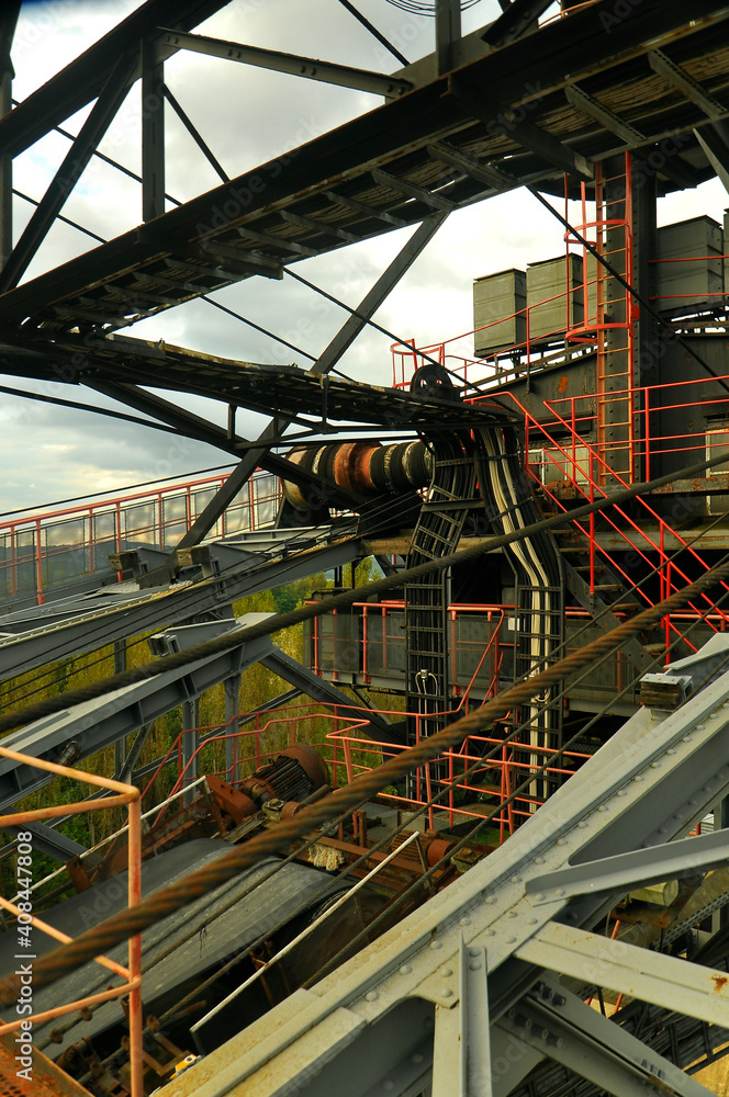 Fototapeta premium bucket wheel excavator