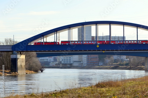 Elbe Bridge In Riesa - Saxony