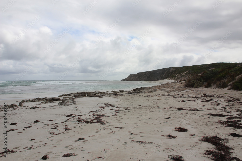 Beach scene, Kangaroo Island, South Australia. Beach scene, Kangaroo Island, South Australia.