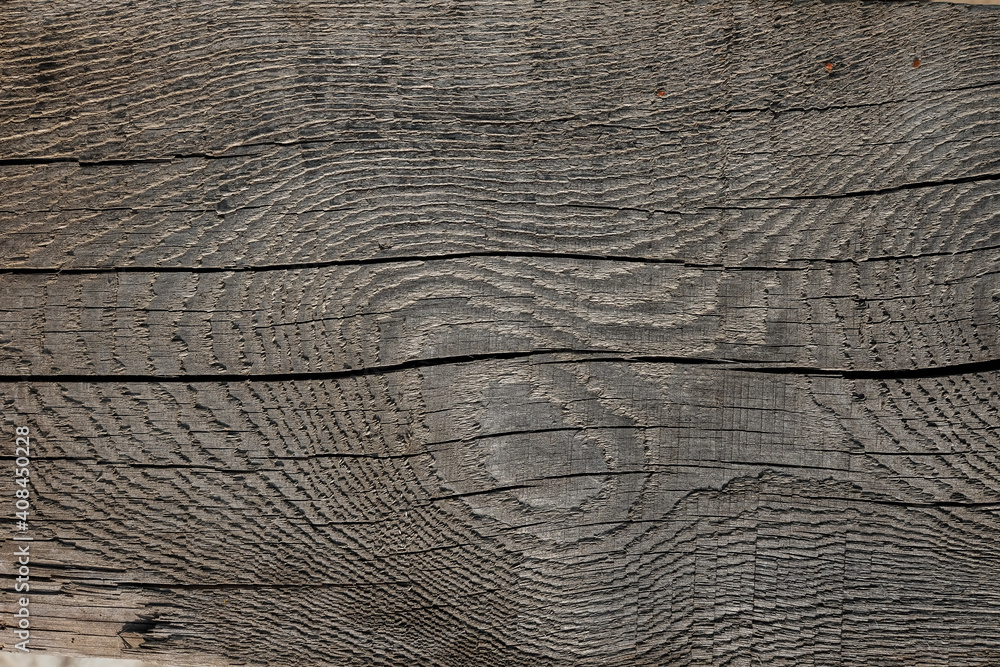 Texture of black and dark brown old wood. An old Board with knots. Wide texture of the old Board close-up. The texture of the barn. Wooden texture may used as background Texture of black and dark brown old wood. An old Board with knots. Wide texture of the old Board close-up. The texture of the barn. Wooden texture may used as background