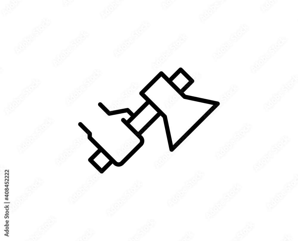 Axe flat icon. Single high quality outline symbol for web design or mobile app. Axe thin line signs for design logo, visit card, etc. Outline pictogram EPS10 Axe flat icon. Single high quality outline symbol for web design or mobile app. Axe thin line signs for design logo, visit card, etc. Outline pictogram EPS10