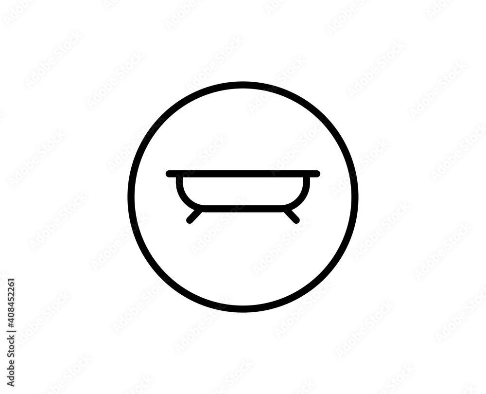 Bath flat icon. Single high quality outline symbol for web design or mobile app. Bath thin line signs for design logo, visit card, etc. Outline pictogram EPS10 Bath flat icon. Single high quality outline symbol for web design or mobile app. Bath thin line signs for design logo, visit card, etc. Outline pictogram EPS10
