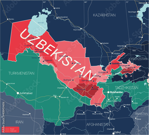 Uzbekistan country detailed...