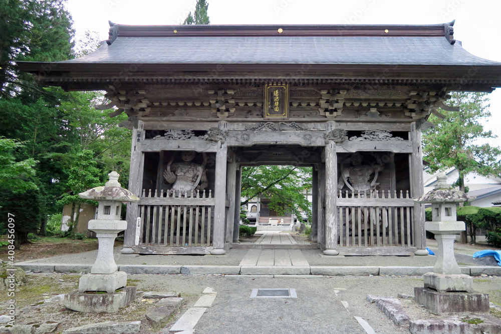 Obraz premium 常堅寺（岩手県遠野市）