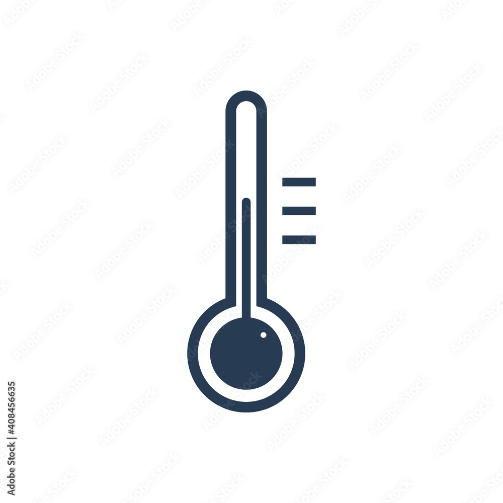 Thermometer icon vector illustration design. Thermometer icon vector illustration design.