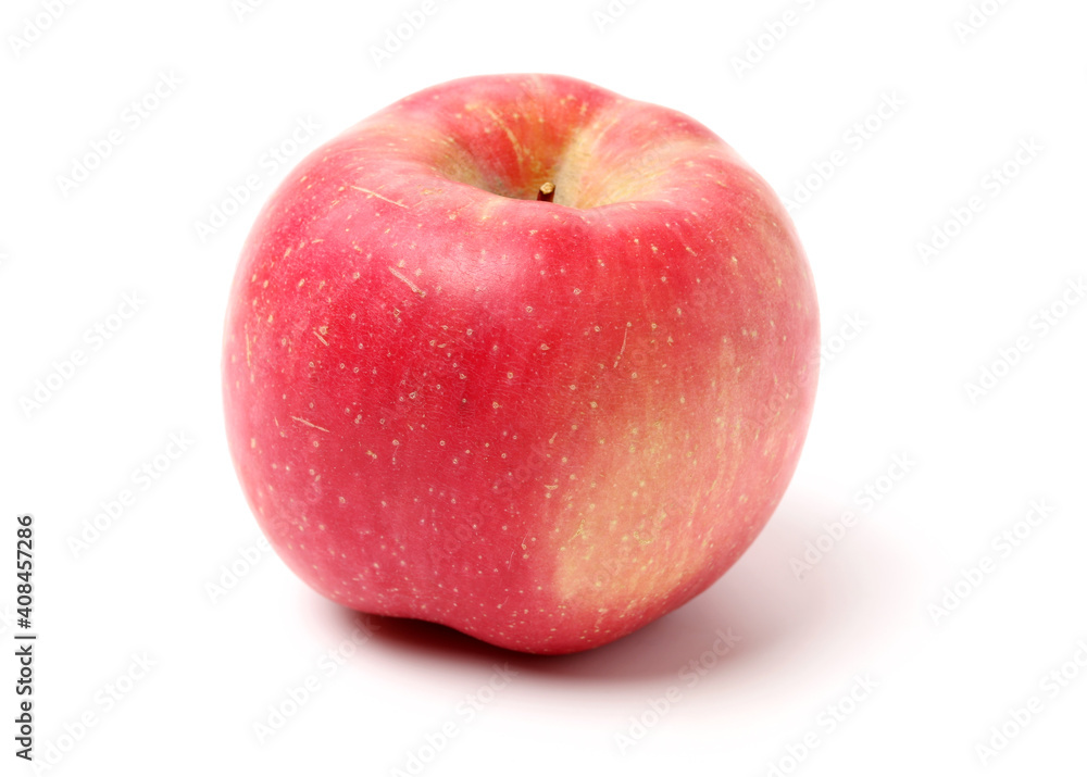 Red apples isolated on white background Red apples isolated on white background