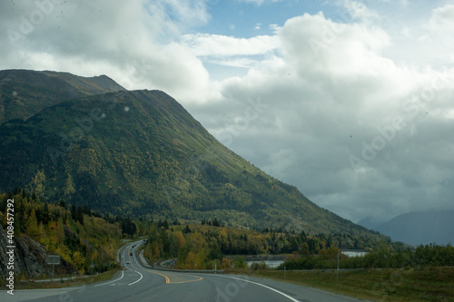 Seward Hwy drive to Girdwood, Alaska