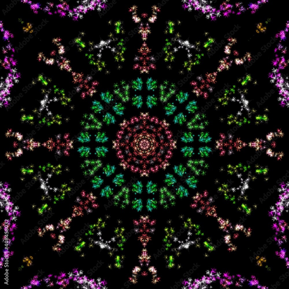 Beautiful pattern with colorful concept Beautiful pattern with colorful concept