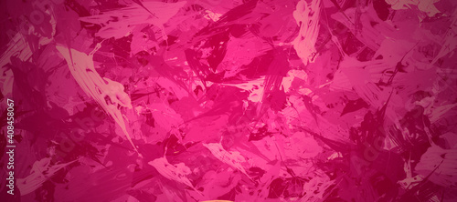 pink abstract grunge background with smears
