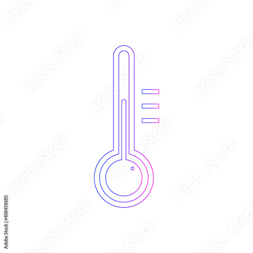 Thermometer icon vector illustration design.