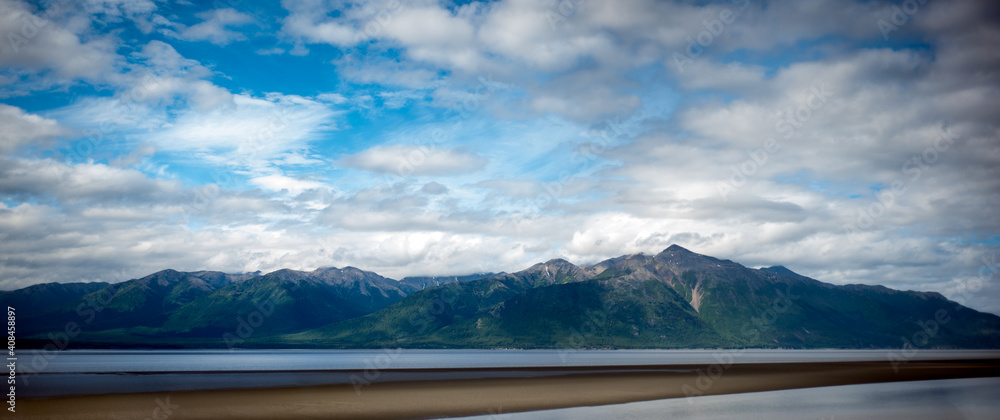 Cook Inlet and Turnagain Arm in Alaska