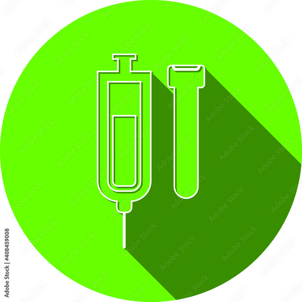 Syringe Icon. Injection, vaccine vector icon. Syringe Icon. Injection, vaccine vector icon.