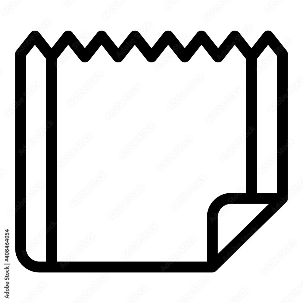 Hand paper towel icon. Outline hand paper towel vector icon for web design isolated on white background Hand paper towel icon. Outline hand paper towel vector icon for web design isolated on white background