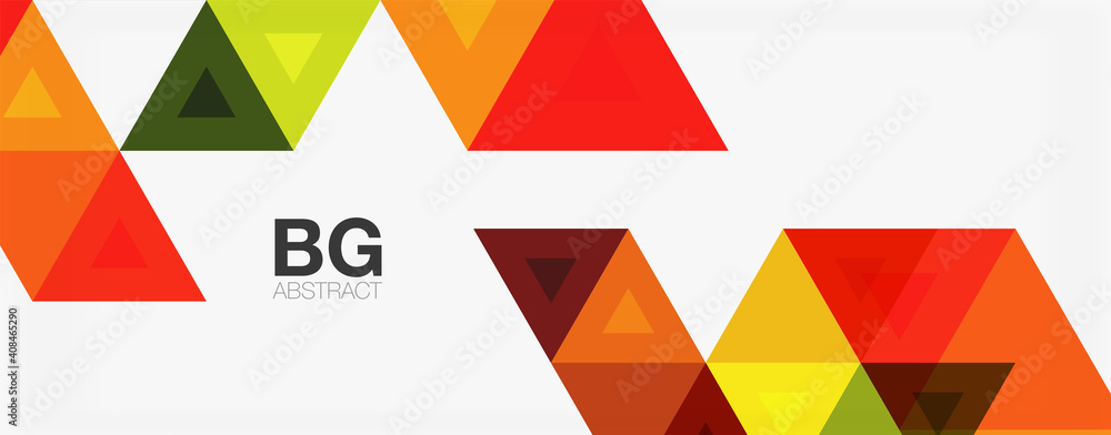 Mosaic triangle pattern abstract background for cover, banner, flyer and poster and other template Mosaic triangle pattern abstract background for cover, banner, flyer and poster and other template
