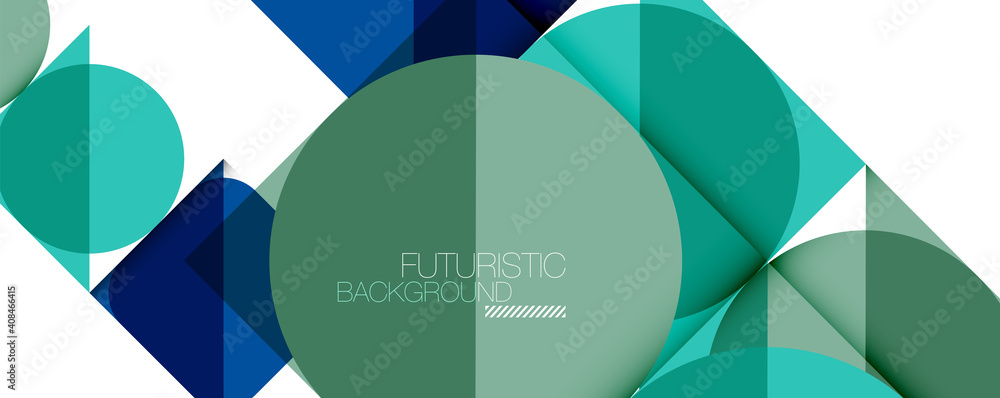 Clean minimal geometric abstract background with triangles and circles. Vector illustration for covers, banners, flyers and posters and other designs Clean minimal geometric abstract background with triangles and circles. Vector illustration for covers, banners, flyers and posters and other designs