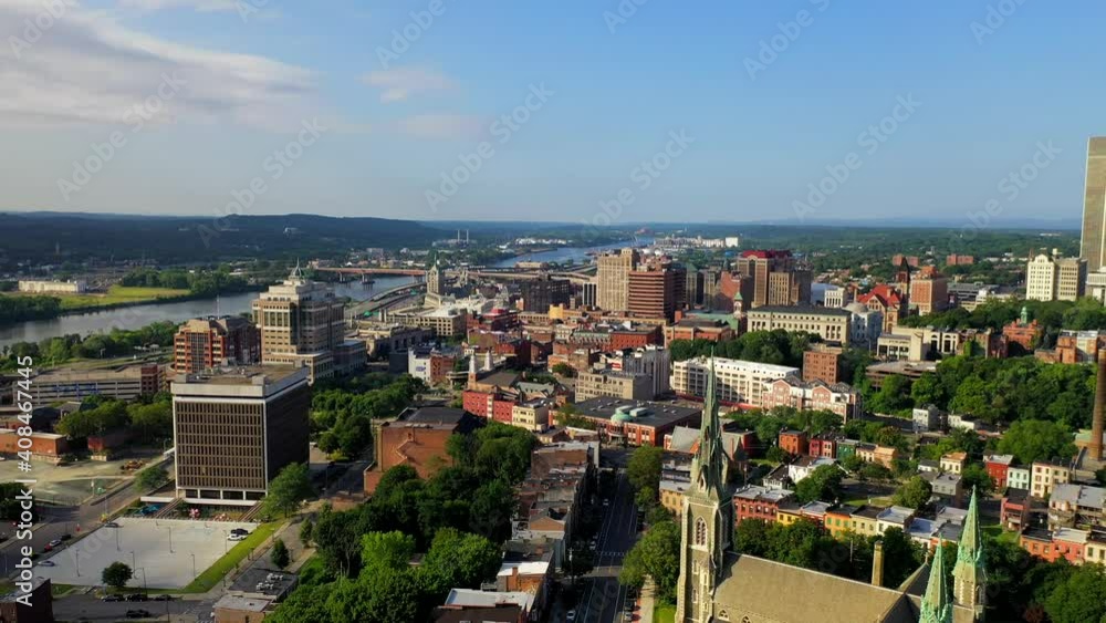 Pan View Left of the Downtown Albany Skyline Part 2 Pan View Left of the Downtown Albany Skyline Part 2