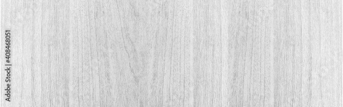 Panorama of White vintage wooden table top pattern texture and seamless background