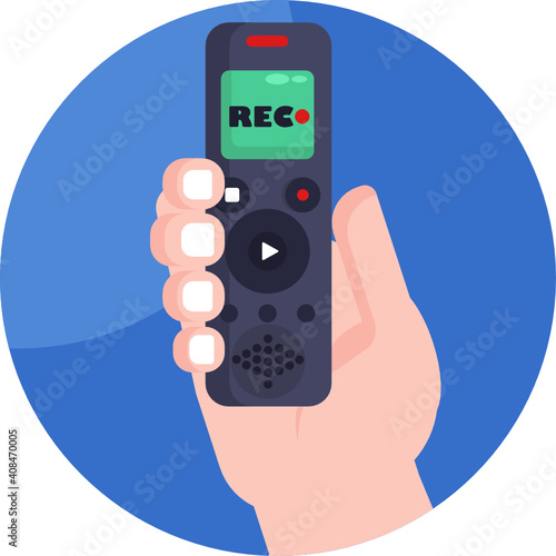 Mass media related icon. News Broadcasting Icon