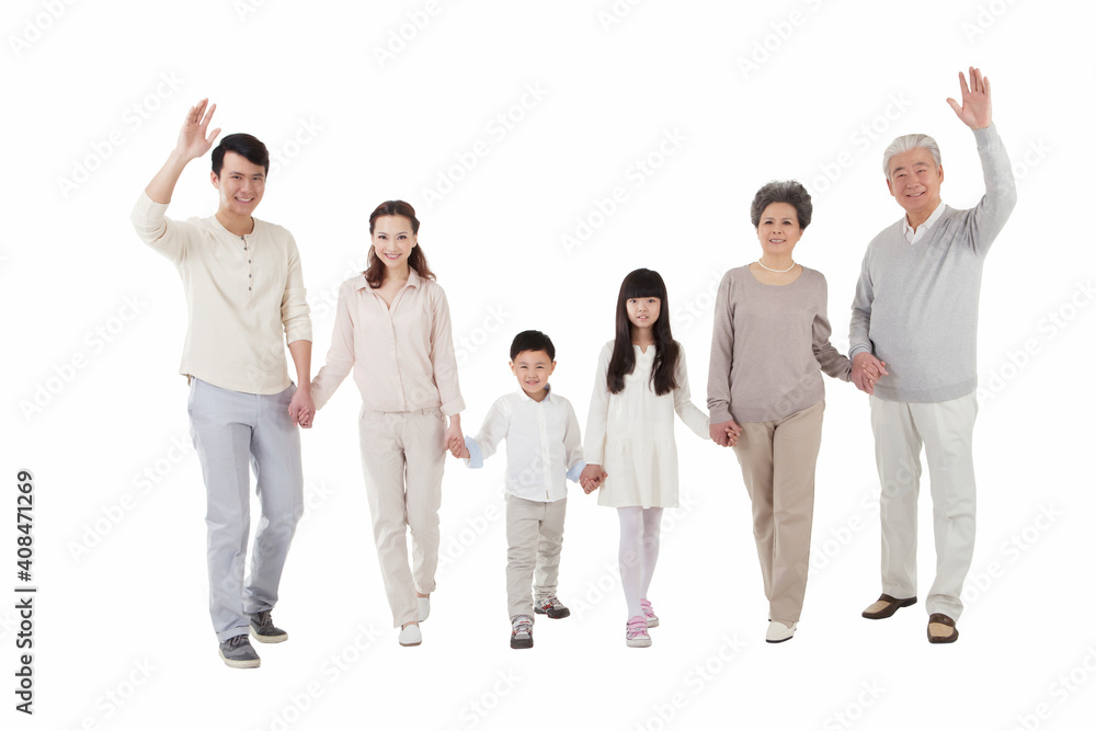 Portrait of Happy family Portrait of Happy family
