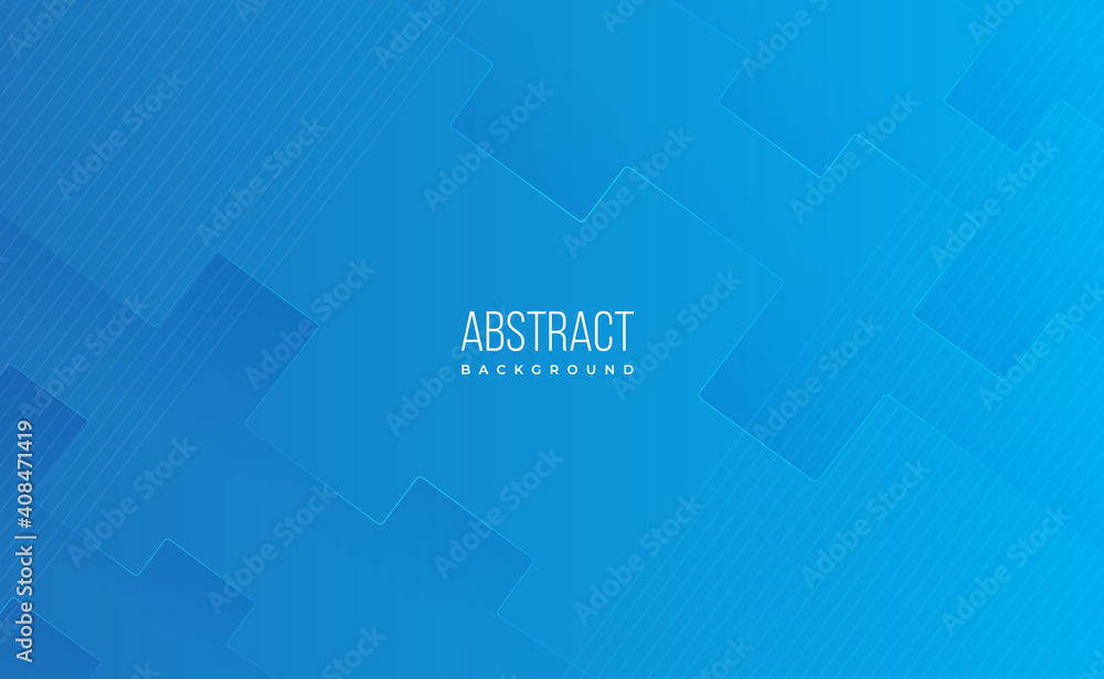 Modern professional blue vector Abstract Technology business background wallpaper with lines and geometric shapes and shadows
