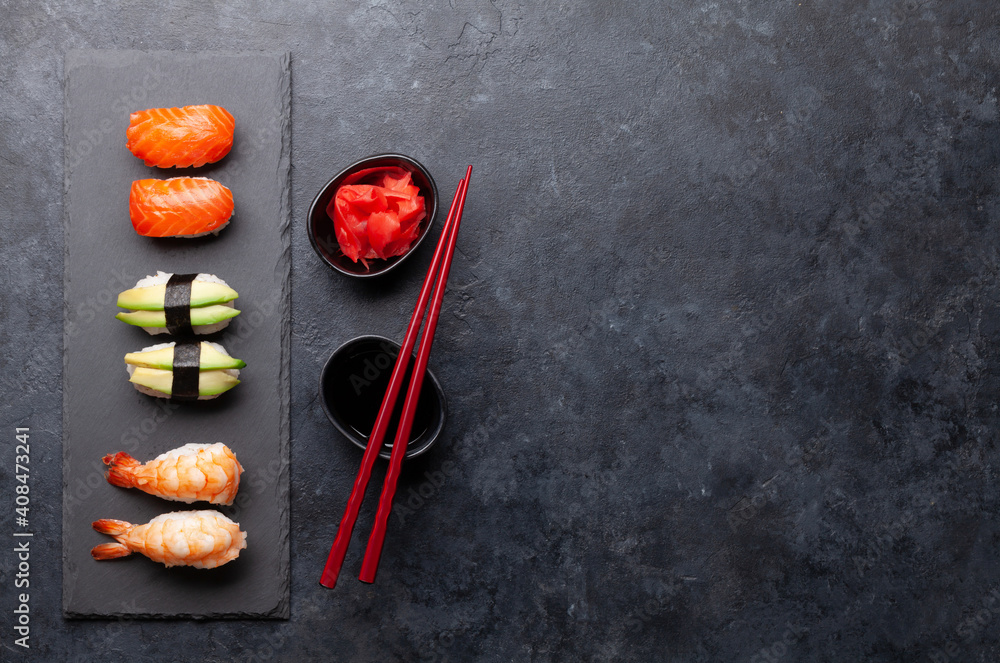 Japanese sushi set Japanese sushi set