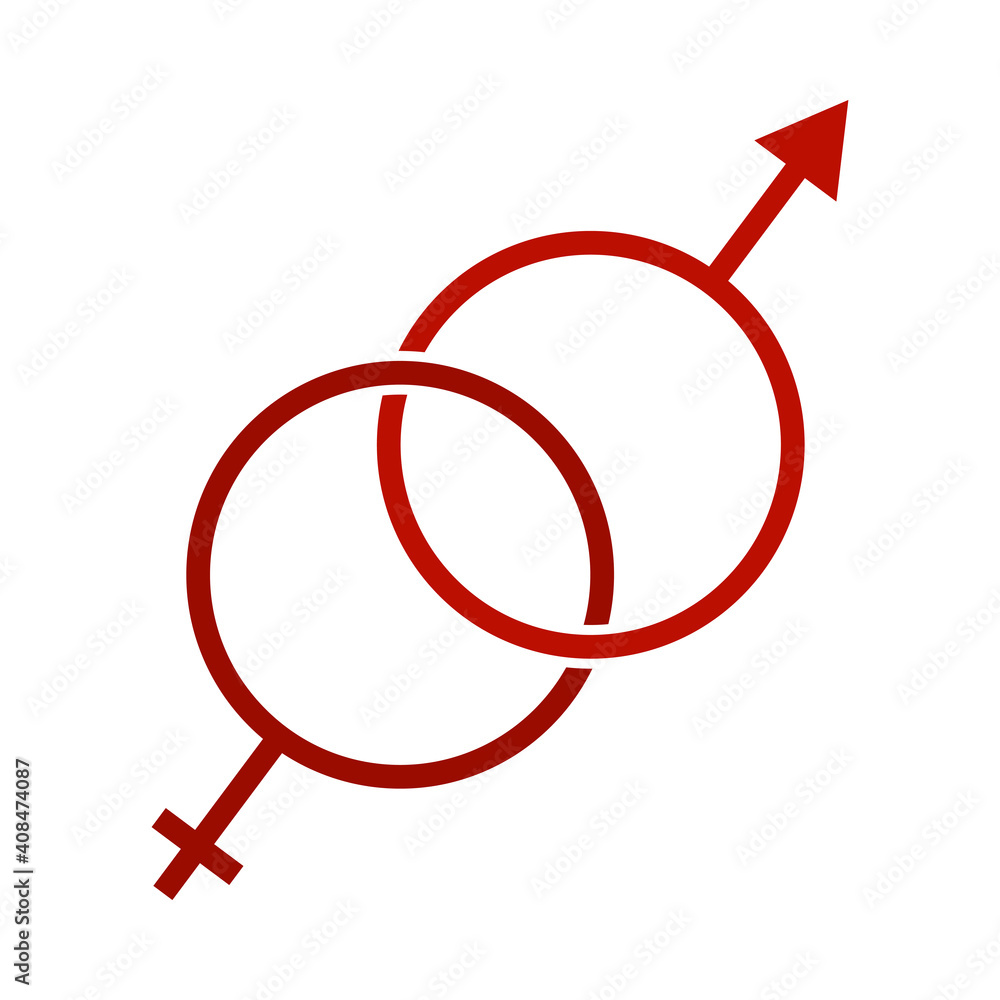 Man Female Symbol Icon Man Female Symbol Icon