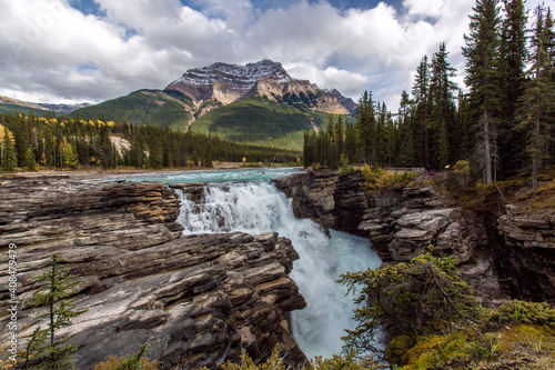 Athabasca falls Jasper Alberta Canada