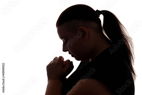 Fotografie Praying woman