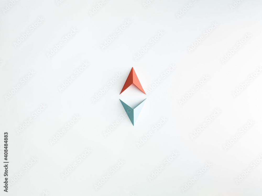 Abstract paper concepts origami Abstract paper concepts origami