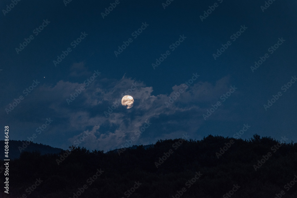 Obraz premium moon in the sky