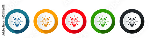 5 Colors button.