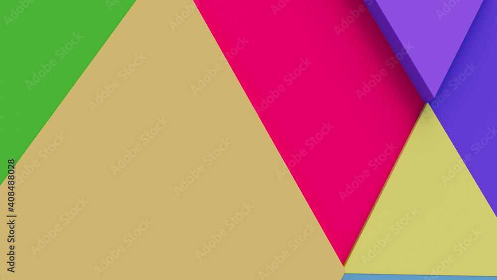 Multicolored tech background, with a geometric 3D structure. Clean, vibrant design with simple, bright, modern forms. 3D render Multicolored tech background, with a geometric 3D structure. Clean, vibrant design with simple, bright, modern forms. 3D render