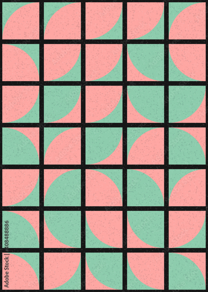 Abstract Geometric Pattern generative computational art illustration Abstract Geometric Pattern generative computational art illustration