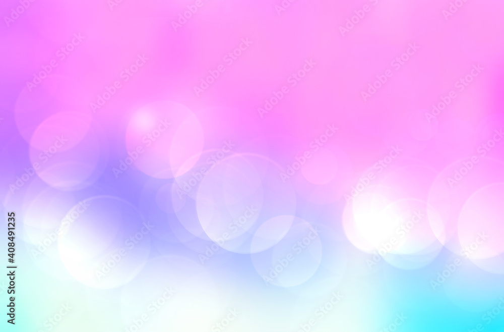 Abstract pink background with bokeh,holiday wallpaper for design