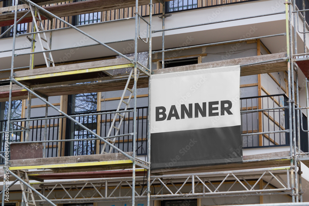 Gerüstbanner für Werbung aller Art