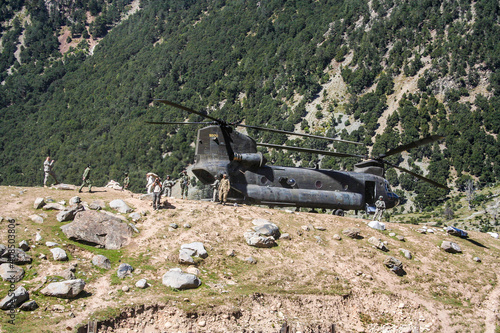 Pakistan floods in 2010 in the SWAT valley. photo