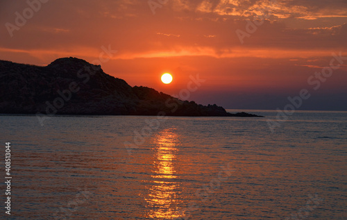 Sonnenuntergang in Isola Rossa